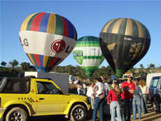Hot Air Balloon Rides in Evora In Portugal
